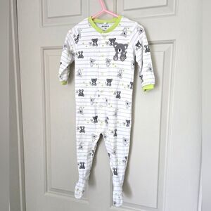 2/$15 Pekkle Sleeper Koala Print Size 9m